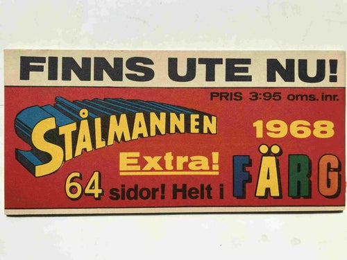 Prärieserier 1968:2 Arkivex!