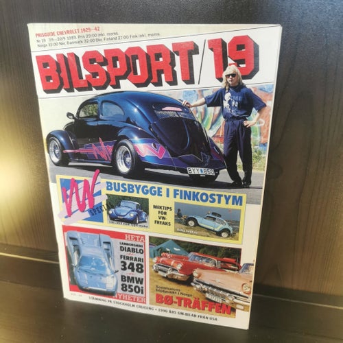 Bilsport 19, 1989