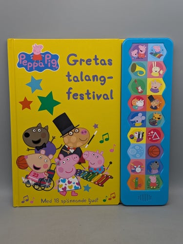 Greta Gris: Gretas talangfestival, Ljudbok