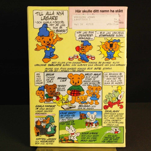 Bamse - 1991 - NR 2 - Det som göms i snö