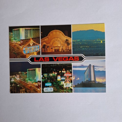 Vykort Las Vegas, USA.