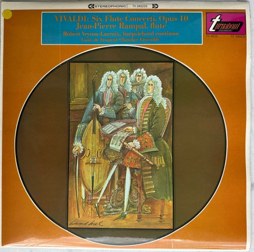 Vivaldi: Six Flute Concerti, Opus 10 - Jean-Pierre Rampal (Vinyl)