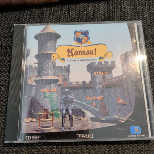 Kannan! Äventyr i riddarborgen PC CD-ROM, SVT, Nostalgi, Kult, Svenskt
