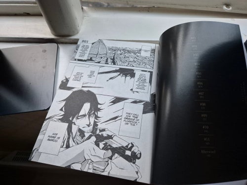 The Geek Ex-Hitman Vol. 1 - 3 Manga Engelsk Komplett