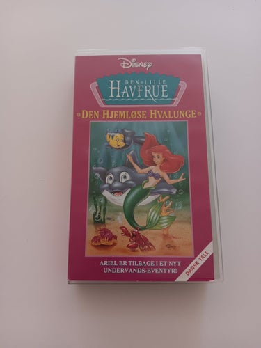 Den Lille Havfrue - Den Hjemløse Hvalunge (VHS)