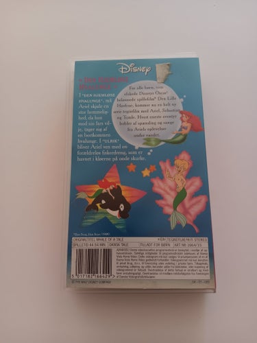 Den Lille Havfrue - Den Hjemløse Hvalunge (VHS)
