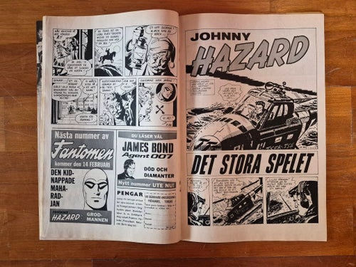 Fantomen – Nr 3, 1967 – Gott skick (VG+/FN-)