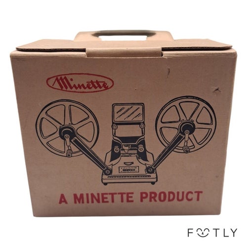 Minette Viewer Editor M-2 8mm Filmredigerare Vintage Made in Japan Filmspolare