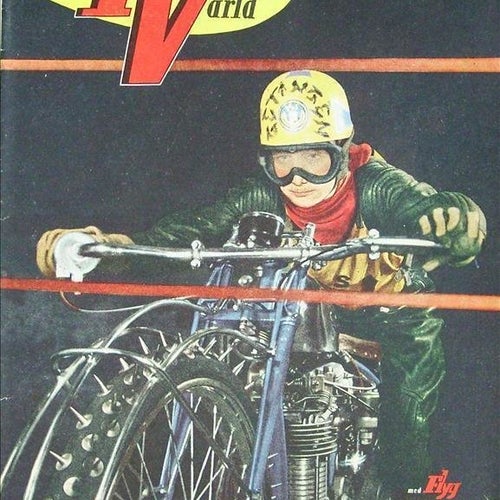 TEKNIKENS VÄRLD 1953/2.Velocette L.E.Hansa 1800.Isracing.Ernst Wehtje