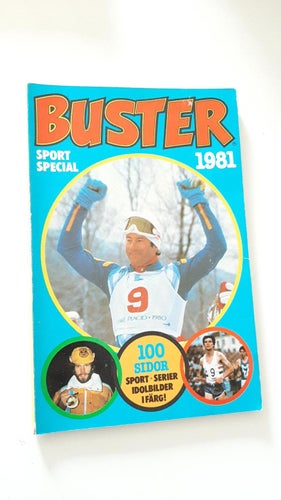 BUSTER 1981 SPORTSPECIAL INGEMAR STENMARK I BRA SKICK