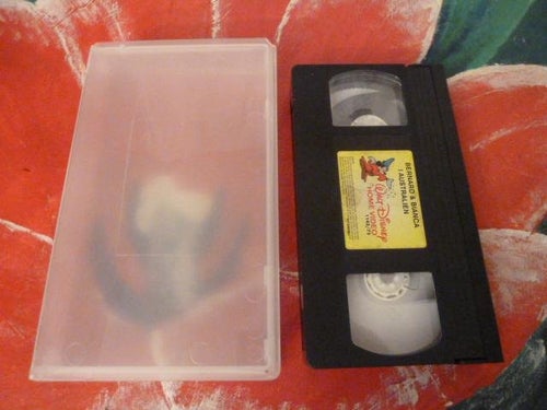 BERNARD OCH BIANCA I AUSTRALIEN, VHS, BARNFILM, SVENSKT TAL