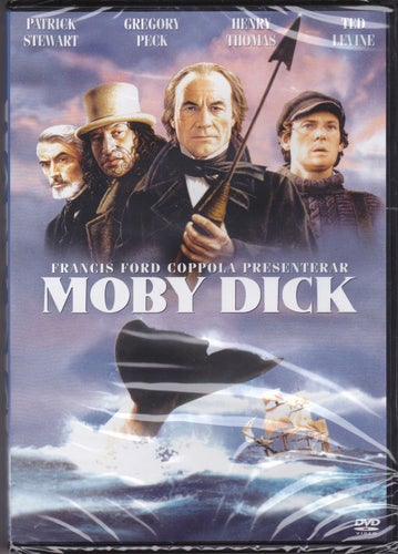 DVD / Moby Dick / Gregory Peck, Patrick Stewart, Ted Levine / Ny & Inplastad