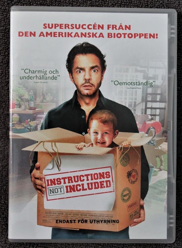INSTRUCTIONS NOT INCLUDED DVD