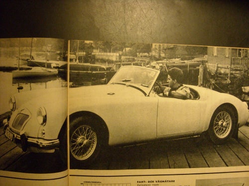 test från 1956 av MG A