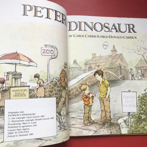 PETERS DINOSAUR Carol Carrick Donald Carrick 1985