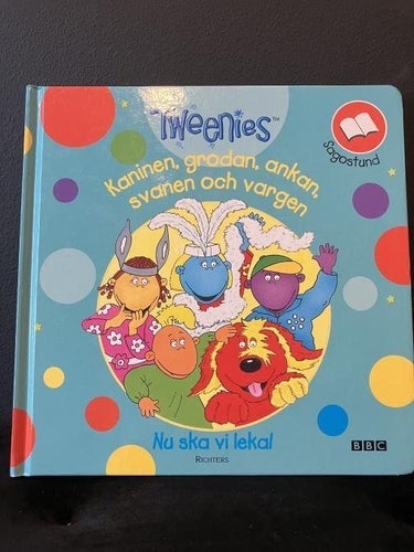 Bok - Tweenies Kaninen, Grodan, Ankan, Svanen och Vargen