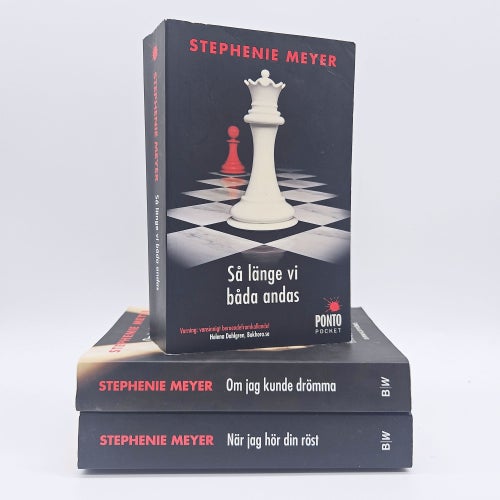 Stephenie Meyer - 3 pocketböcker