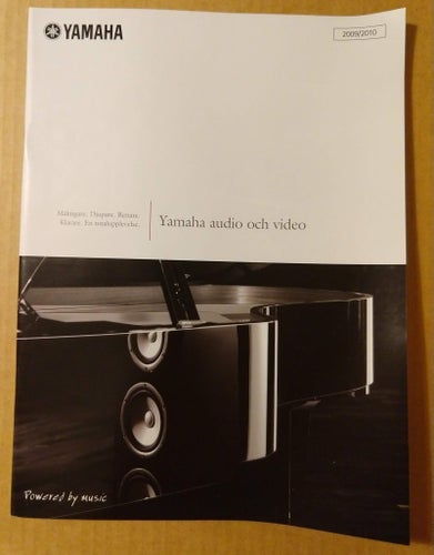 Yamaha 2009-2010 katalog
