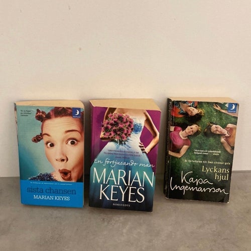 Tre spännande romaner – Marian Keyes & Kajsa Ingemarsson!