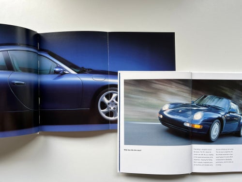 Porsche 911 broschyrer