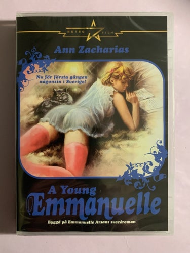 A YOUNG EMMANUELLE (1976) NY inplastad DVD svensk text med svenska Ann Zacharias