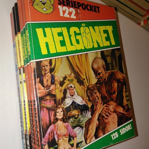 Seriepocket Helgonet 122. Very Good Plus