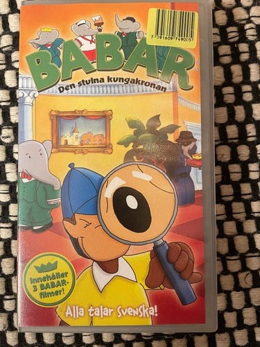 Babar - Den stulna kungakronan - VHS