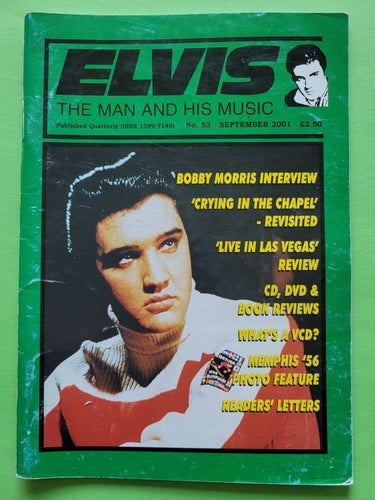 Elvis - The man and his music No. 53 september 2001