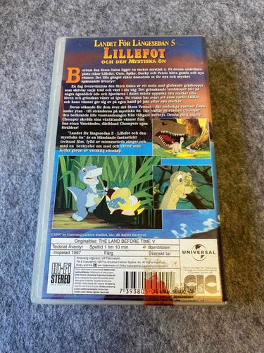 Lillefot och den mystiska ön - Landet för längesedan 5 - VHS