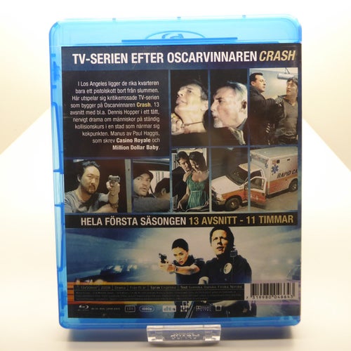 Crash Säsong 1- Blu-ray Box, Svensk text, Fint skick