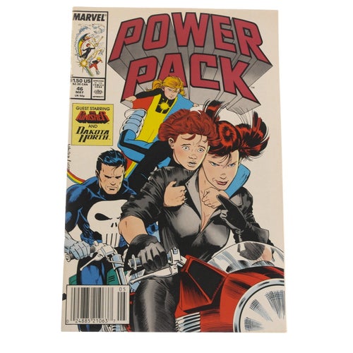 Power Pack #46 - The Great Goo-Gam Rip-Off! | Punisher & Dakota North