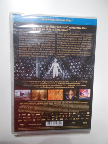THE CONGRESS Animerad film, Inplastad Blu-ray import engelskt tal ARI FOLMAN