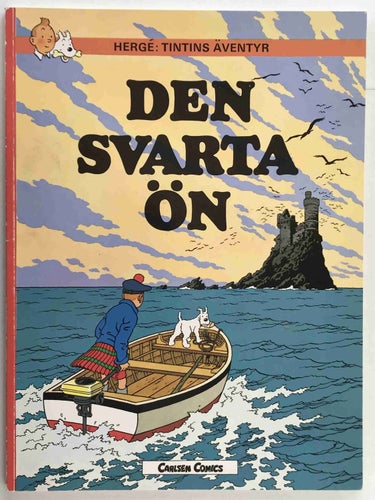Tintin - 15. Den svarta ön. VF