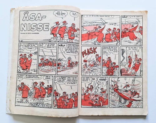ÅSA-NISSES BÄSTA 1978 nr 9 OK Läsex HUMOR BUSKIS SEMIC SATIR PARODI REA!