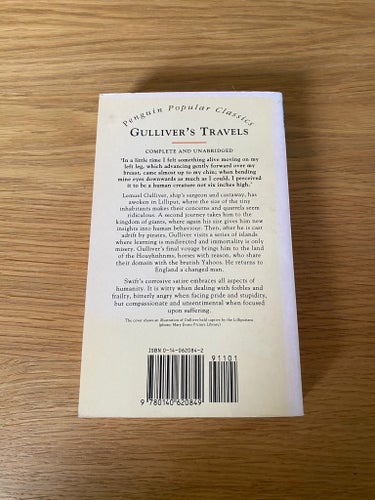 Gulliver's Travels av Jonathan Swift, Penguin Popular Classics