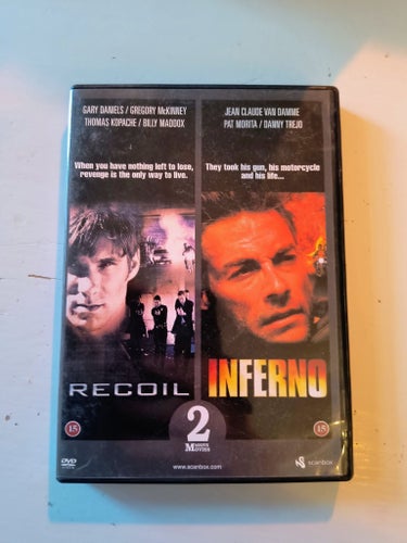 Recoil / Inferno - 2 Massive Action Movies DVD