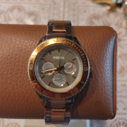 Fossil Damklocka med Flera Urskivor
