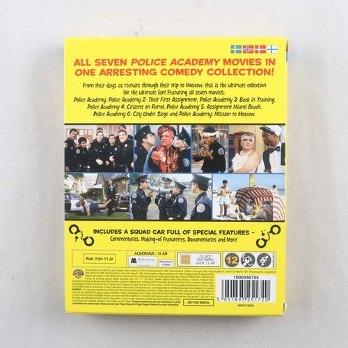 Blu-ray Police Academy, The Complete Collection