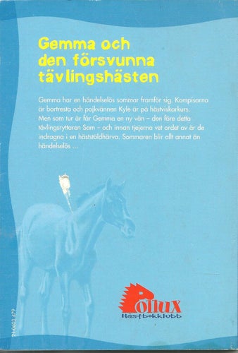 Gemma och den försvunna tävlingshästen - Jane Ayres - Pollux