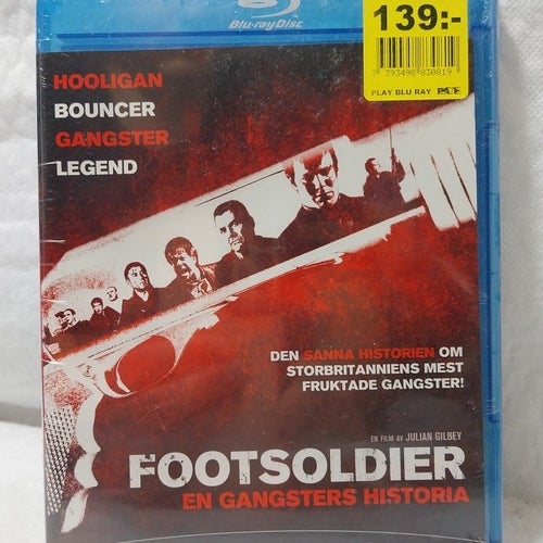 Footsoldier Blu-ray Oöppnad & Inplastad