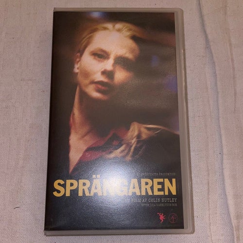 SPRÄNGAREN - VHS, av Colin Nutley efter Liza Marlkunds bok, Helena Bergström