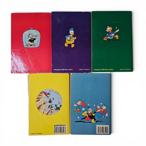 Kalle Ankas Pocket - 5 st 74, 77, 81, 82, 92