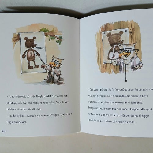 När Nalle fick astma. Bilderbok av Emil Henricson