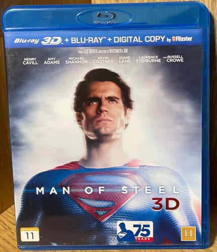 Man of Steel 3D Blu-ray