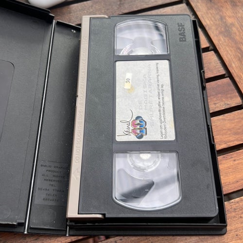 De Magiska Smurfarna VHS