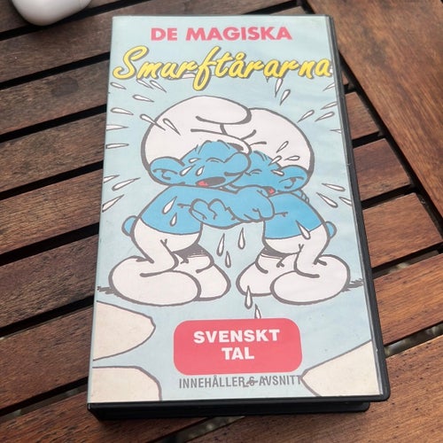 De Magiska Smurfarna VHS