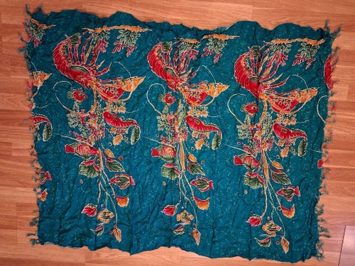 Grön sarong / solskynke