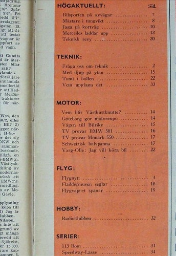 TEKNIKENS VÄRLD 1953/5.Husqvarna 175 cc.Mercedes.BMW 501.Monark M 550.Stridsvagn