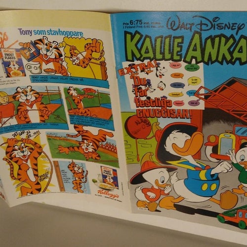Kalle Anka 1985 nr 35 + Gnuggisar Very Fine.