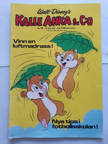 Kalle Anka & Co nr 25 från 1974